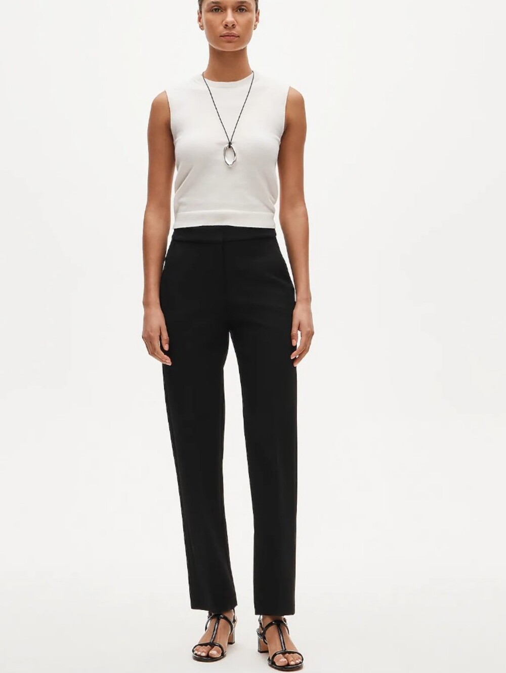 J Crew Kate straight-leg pant in four-season stretch CC441 Size 0 Petite